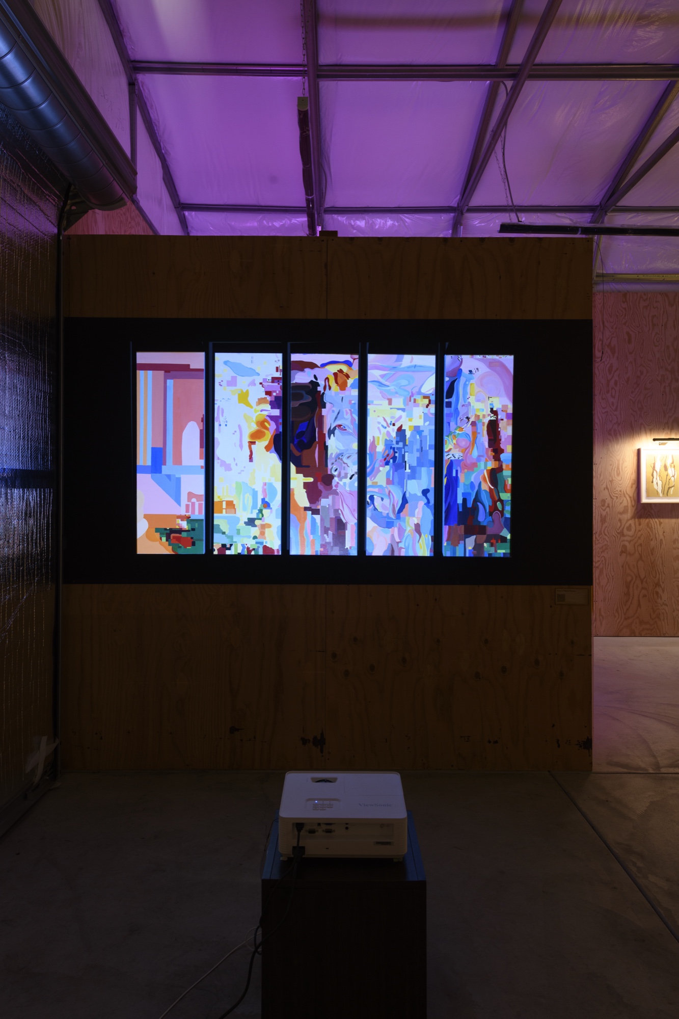 Karin Denson — Glitch painting 2