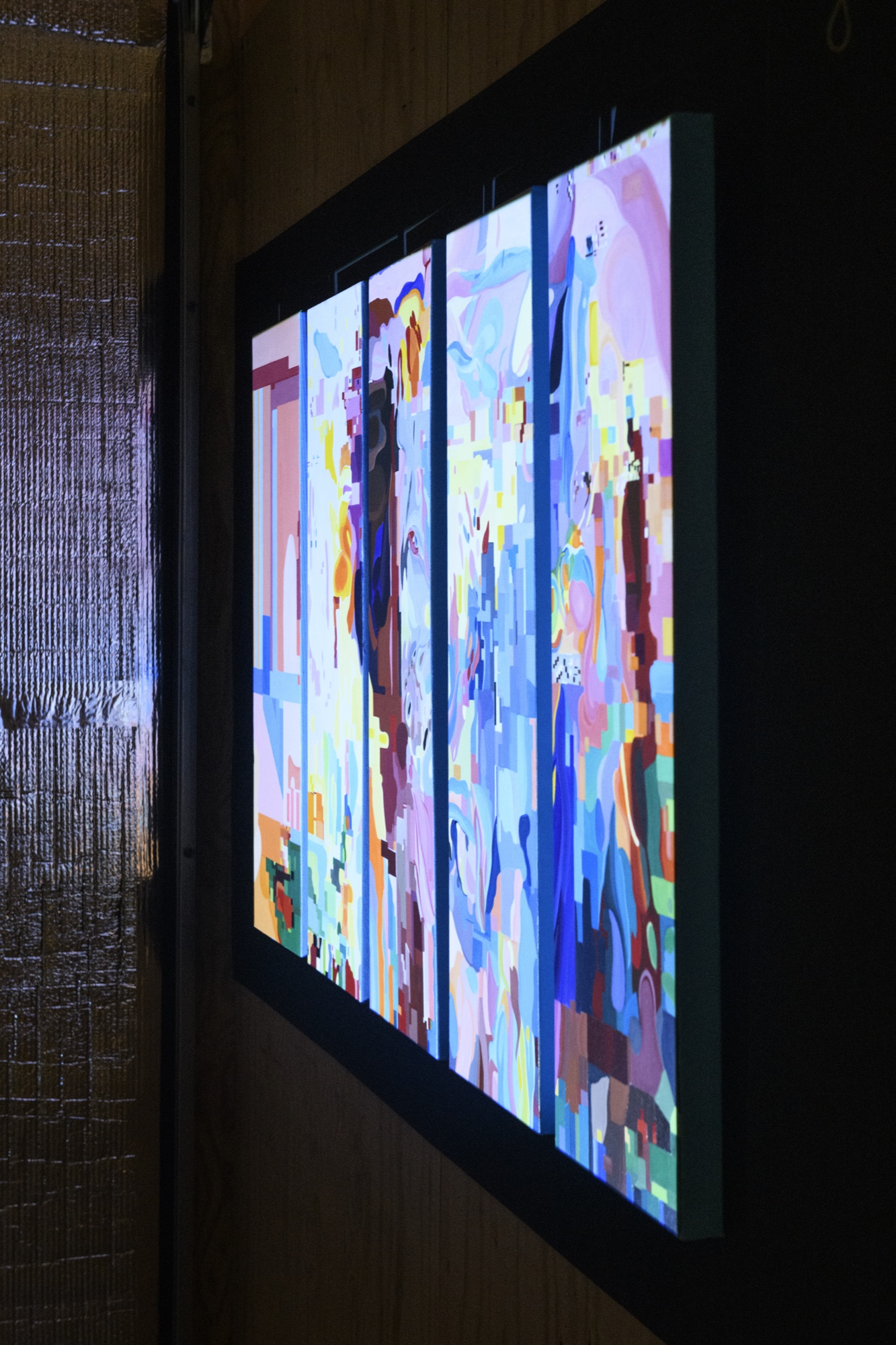 Karin Denson — Glitch painting 3