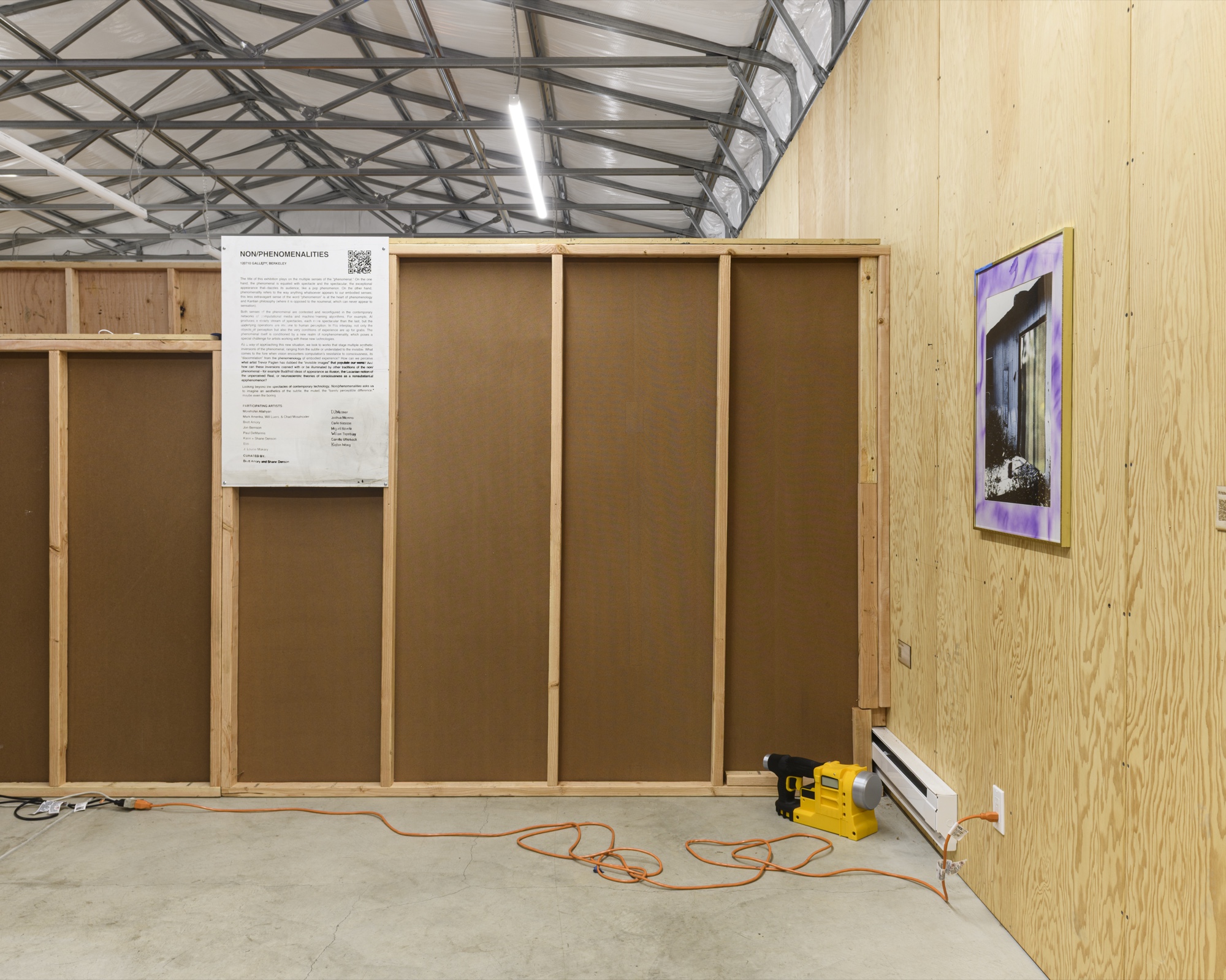Non/phenomenalities Phase 2 installation 19